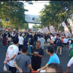 Sekitar 50 Ribu Peserta Jalan Gembira Anies, Sebelumnya Prabowo Himpun 500 Ribu Peserta