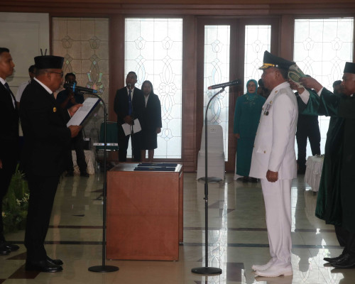 Lantik Pj Bupati Maluku Tengah, Ini Pesan Murad Ismail