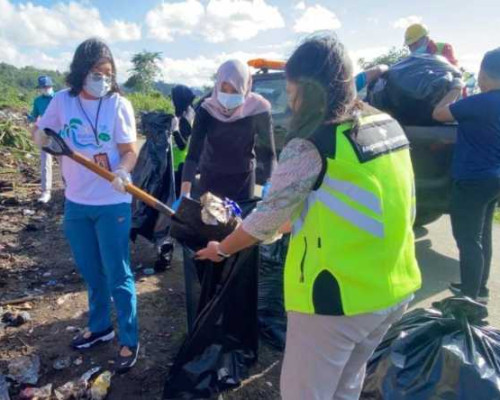 Angkasa Pura Ambon, Gelar Pembersihan Sampah di Ujung Runway Bandara 