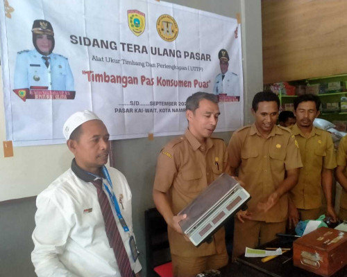 Disperindag Bursel Gelar Sidang Tera Ulang