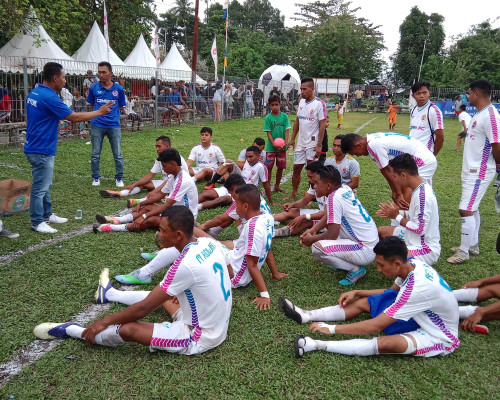 Gemba Fc Gilas Hatuhuran Putra di Semifinal Liga Amal Ina Latu 2023