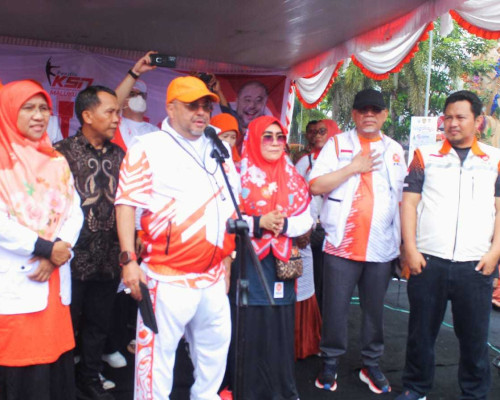 Gelar Senam Bersama, PKS Bertekad Menangkan Anies Baswedan