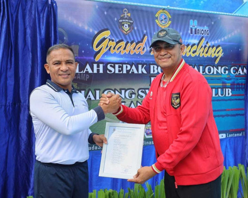 Sah! Lantamal IX Ambon Kini Punya Sekolah Sepak Bola