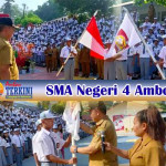 Hadiah Pensiun Terindah Bagi Kepsek SMA N 4 Ambon  