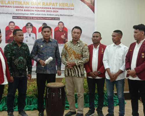 Hadiri Pelantikan dan Raker IMM, Pj Walikota Bilang Begini