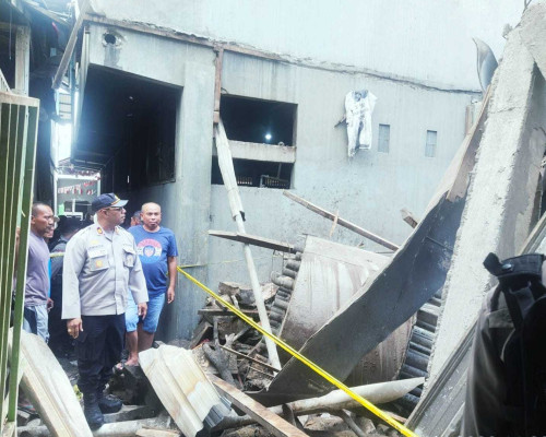Tangki Ketel Pabrik Tahu Meledak, 4 Orang Terluka