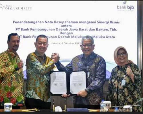 Bank Maluku Malut Gandeng Bank BJB Perkuat Modal Inti