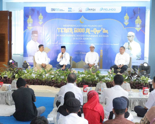 Peringati HUT ke-2, Pelindo Wakafkan Ribuan Alquran
