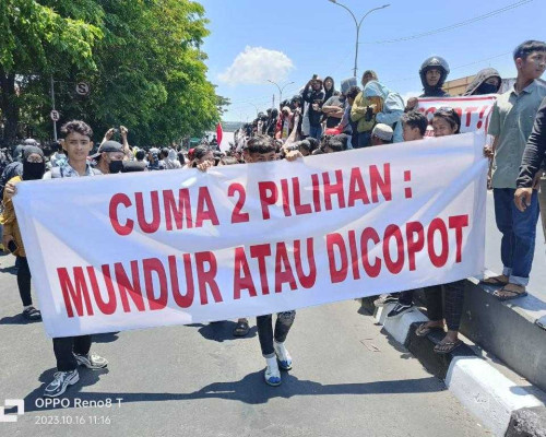 Macet Total, 4.000 Massa di DPRD Sulsel Tuntut Copot Pj Gubernur Sulsel