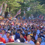 Anak Presiden Jalan Santai di Makassar 