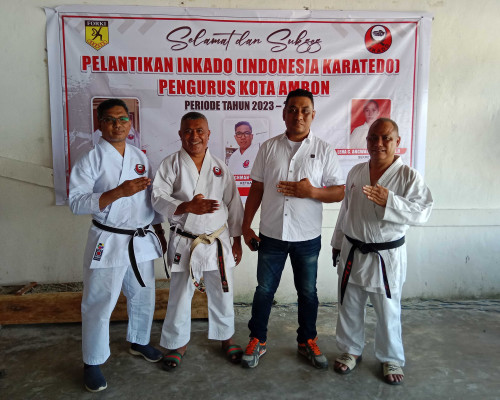 Dilantik Sebagai Ketum Inkado, Talaohu Siap Berikan Prestasi untuk Kota Ambon