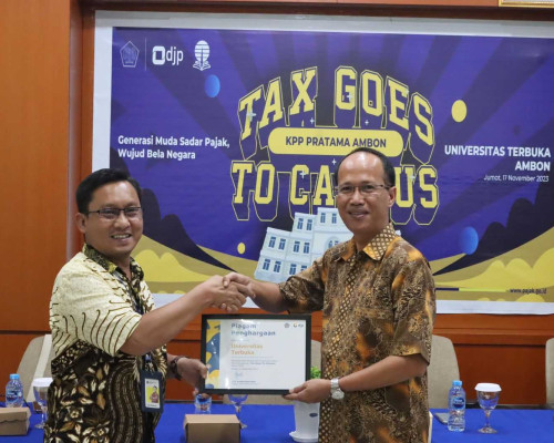 UT Ambon Gandeng KPP Pratama Ambon Gelar Tax Goes to Campus
