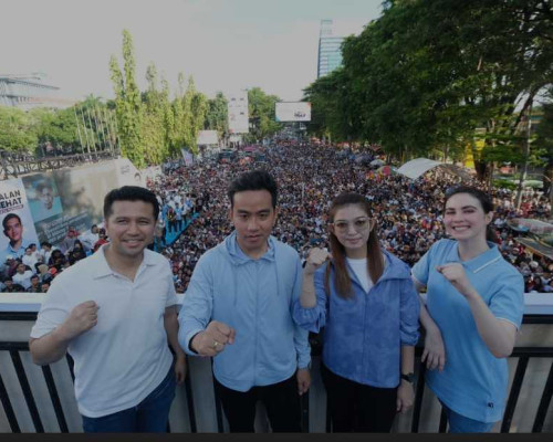 Pendaftar Jalan Sehat Satu Putaran Bersama Gibran di Makassar Tembus 1,1 Juta