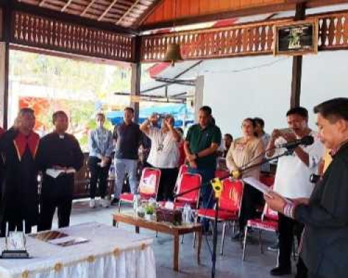 Lantik Saniri, Wattimena : Rutong Jadi Contoh Bagi Negeri Lain