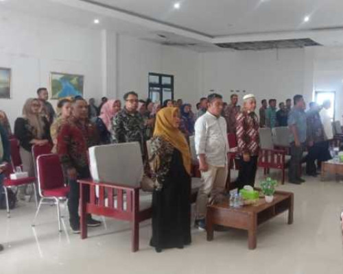 Ratusan ASN Pemda Bursel Ikut Sosialisasi Pengawasan Pemilu oleh Bawaslu