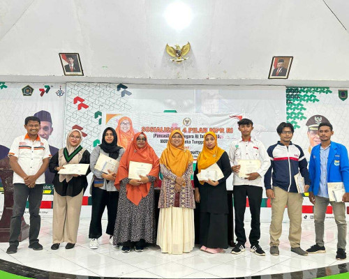 Kunjungan Ke SBT, Uluputty Selenggarakan Sosialisasi 4 Pilar Kebangsaan