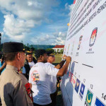 Bawaslu Bursel Gelar Apel  Siaga Deklarasi Kampanye Damai