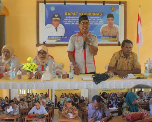 Evaluasi Pendidikan Dilakukan Terhadap SD 138 Maluku Tengah