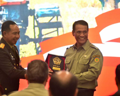 Dua Putra Babinsa MoU untuk Ketahanan Pangan