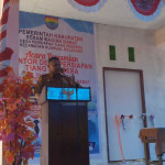 Resmikan Kantor Desa Persiapan Tiang Bendera, Bupati: Desa Yang Lain Segera Dituntaskan
