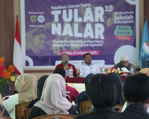 Tangkal Hoaks Pemilu, Mitra Tular Nalar dan IAIN Ambon Gelar Sekolah Kebangsaan 3.0