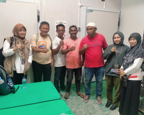 DKP Bursel Dapat Bantuan Cool Storage dan Mobil Termokik dari Pempus