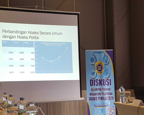 MAFINDO Gelar Diskusi Kelompok Terarah Mekanisme Pelaporan Hoaks Pemilu 2024 di Ambon