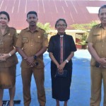 Siswa SMA N 4 Ambon, Awali Tahun Ajaran Baru Dengan Apel Dan Kebaktian Bersama