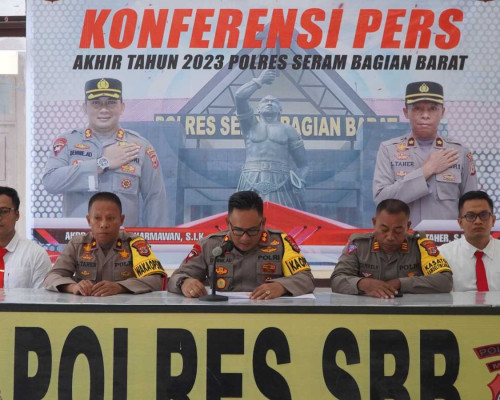 Polres SBB Tangani 169 Kasus Selama 2023