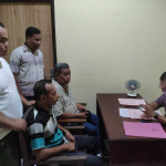 Polsek KPYS Ambon Serahkan Tersangka Kasus Senpi Ilegal ke Kejari Ambon