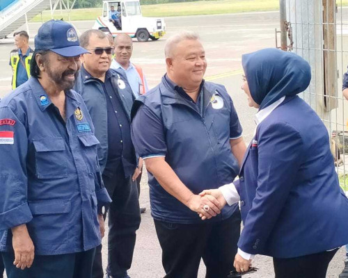 Surya Paloh Konsolidasi Pemenang Pemilu di Ambon