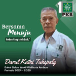 Daftar di 3 Partai, Tuhepaly Serius Maju Wakil Wali Kota Ambon