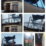 Akibat Korsleting, Satu Unit Rumah di Hative Besar Hangus Terbakar