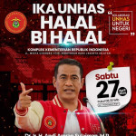 Ketum IKA UNHAS Andi Amran Sulaiman Undang Alumni UNHAS Halalbihalal di Jakarta