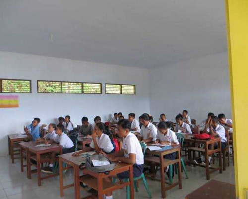 Siswa SMA N 4 Ambon, Terima Pembekalan Hadapi Ujian Akhir Semester 