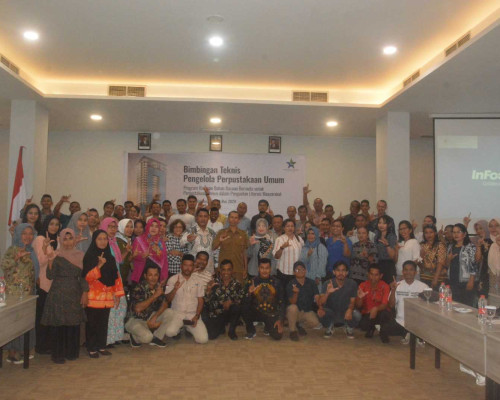 Perpustakaan Nasional Gelar Bimtek Pengembangan Perpustakaan dan Penguatan Literasi