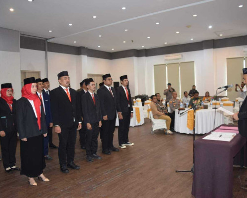 Panwascam Se-Kota Ambon Diingatkan Jaga Integritas