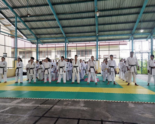 Ratusan Karateka Inkado Ikut Ujian Kenaikan Sabuk