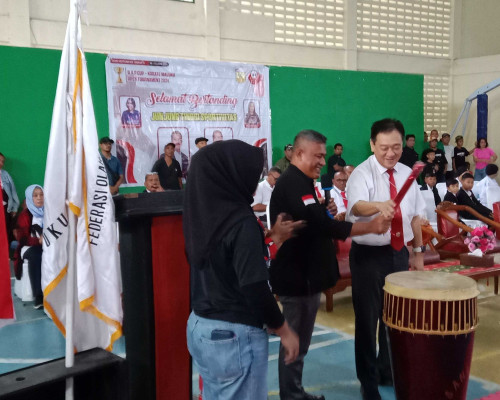 Angwarmase Buka Kejuaraan Karate Terbuka BAP Cup