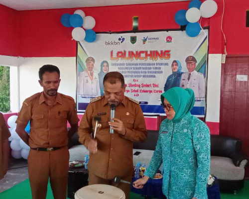 Bupati SBT Launching Intervensi Serentak Pencegahaan Stunting