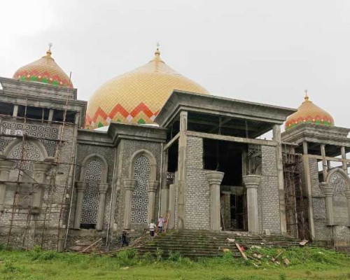 Butuh Rp 15 Miliar untuk Selesaikan Pembangunan Masjid Raya Bursel 