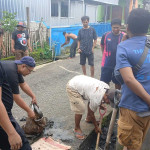 Kebersihan Lingkungan Merupakan Program Kerja Ketua RT 020/008 Waiheru 