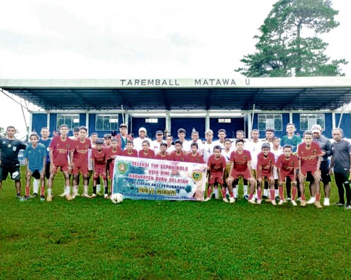 SSB Pamalona Bursel Redam SSB Matawaru di Laga Uji Coba
