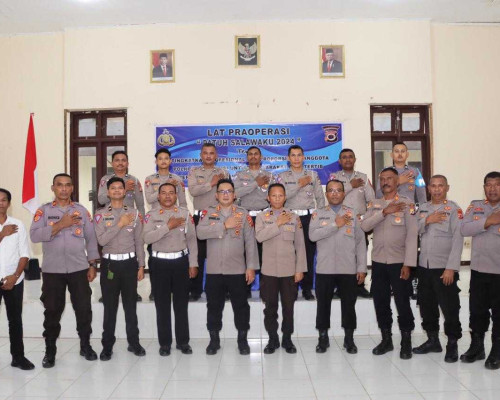 Polisi Gelar Latihan PraOperasi, Ini Pesan Dharmawan