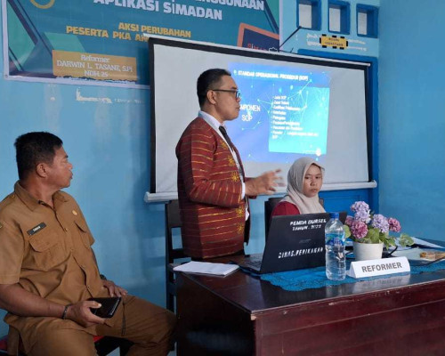 Aplikasi Simadan  Permudah Akses Administrasi dan Operasional DKP Bursel 