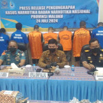 BNN Maluku ungkap Jaringan Internasional, Pelaku Ditangkap Usai Pesta Narkoba di Atas KM Tidar 