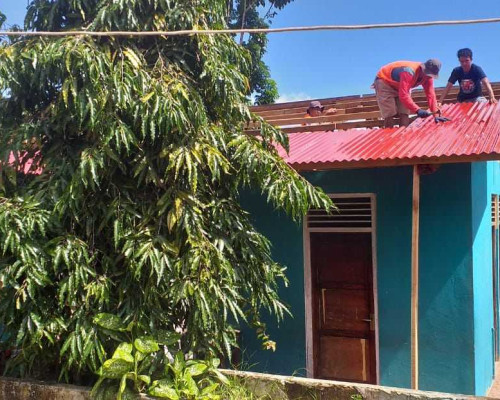 Rehab Gedung SD Inpres 60 Taeno Diduga Asal-asalan