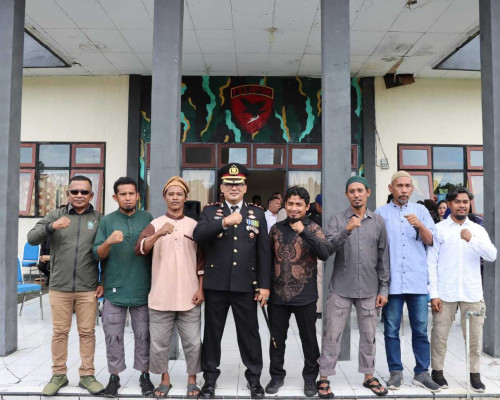 Para Mantan Napi Teroris Hadiri HUT Bhayangkara 