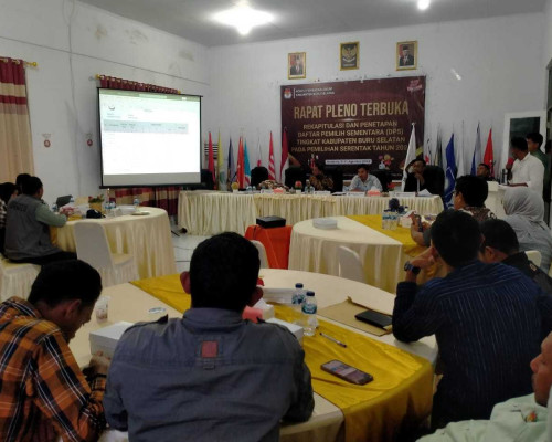 KPU Bursel Tetapkan DPS 51.707 Pemilih untuk Pilkada 2024