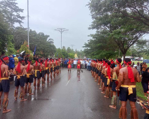 Mendaftar Pertama AMANUSA Optimis Menang